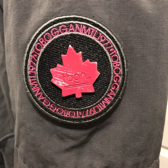 LadiesToboggan winter snow ski down filled coat size medium - Picture 5 of 8